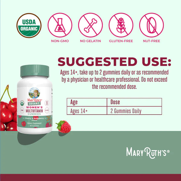 Mary Ruth's Women's Multivitamin Gummies (60 ct)