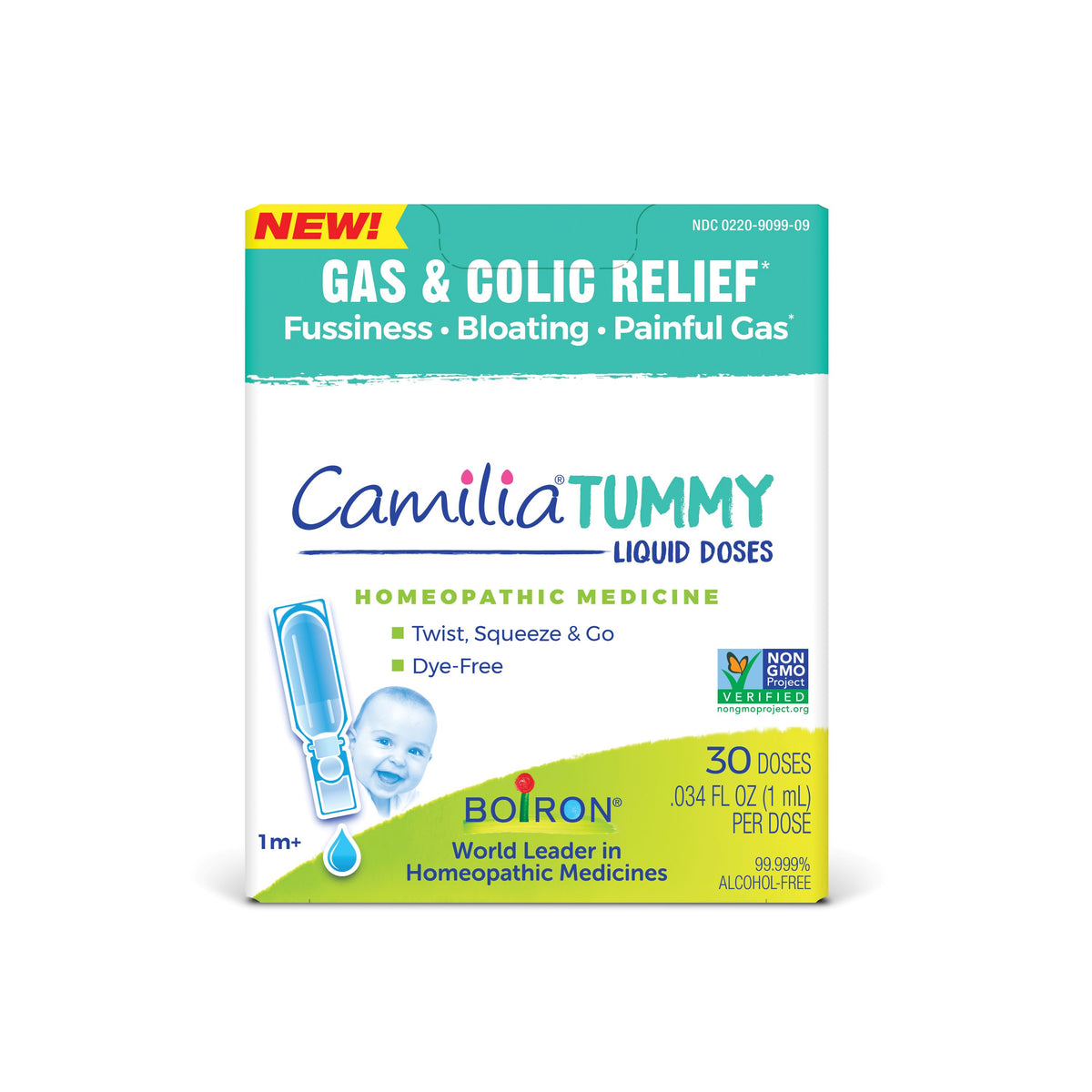 Dosis líquidas para el estómago Boiron Camilia
