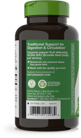 Nature's Way Cayenne Fruit 40,000 SHU 180 Vgn Cp