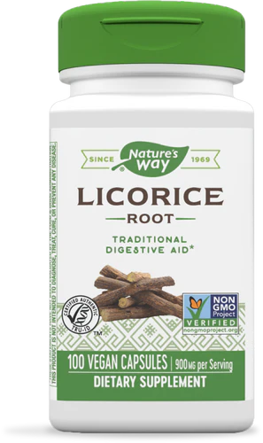 Nature's Way Licorice Root 100 Vgn Cp