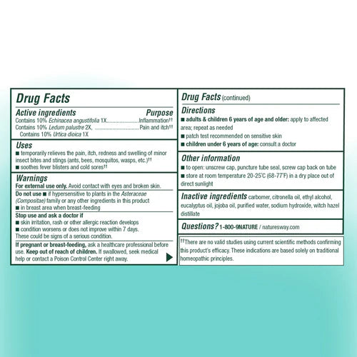 Nature's Way SssstingStop® Topical Gel with Citronella 1 Oz Gel