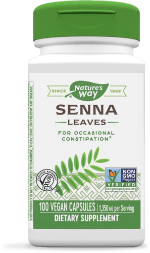 Nature's Way Senna Leaves 100 Vgn Cp