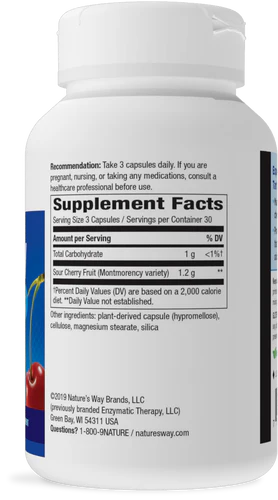 Nature's Way Tart Cherry Ultra 90 Veg Cp