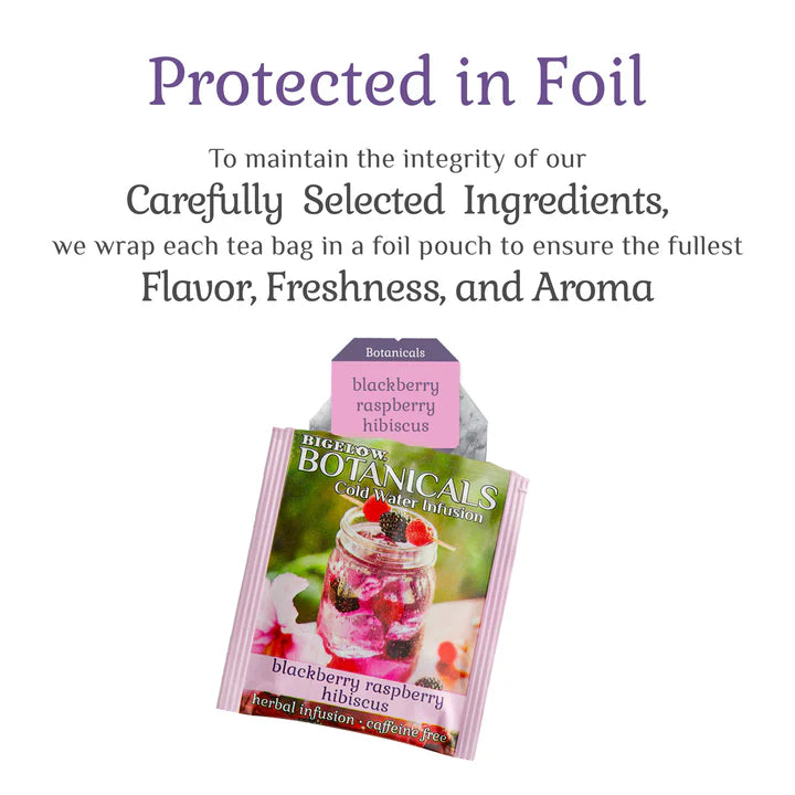 Cold Water Infusion Blackberry  Raspberry Hibiscus