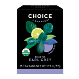 CHOICE ORGANIC TEAS Earl Grey 16 BAG