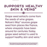 Nature's Way Grape Seed Premium Extract 60 VgnCp