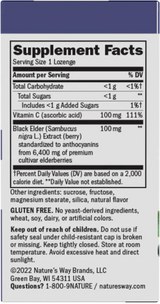 Nature's Way Sambucus Original Lozenge 30 Loz